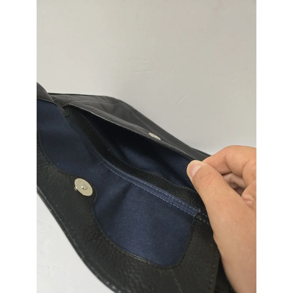 Cole Hann black shoulder bag crossbody‎ adjustable strap purse